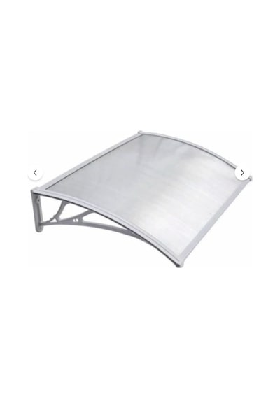 Kapı Üstü Pratik Sundurma 120 X 60 Cm Gri Gri