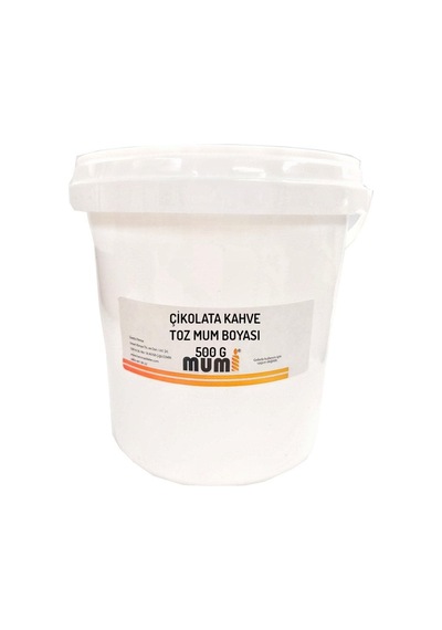 Toz Mum Boyası Çikolata Kahve 500 G Renksiz