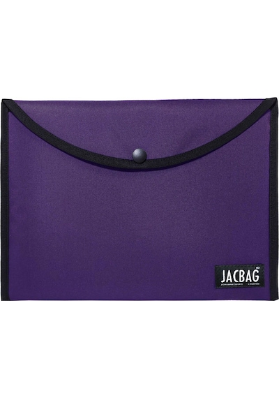 Jacbag Mor Kadın A4 Çıtçıtlı Dosya Defter Tablet Ve Evrak Çantası