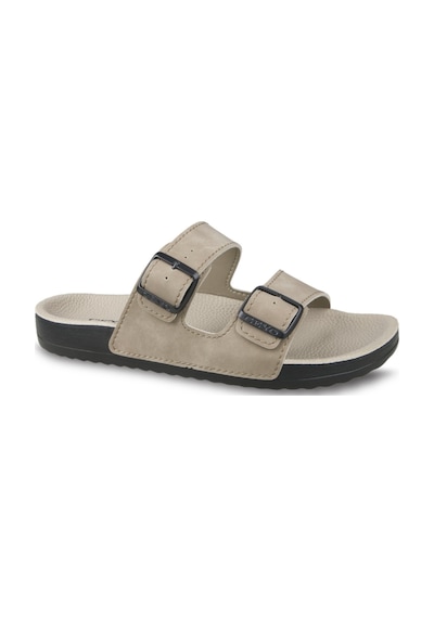 Ceyo Bahama-10 Camel Erkek Günlük Konforlu Ortopedik Terlik