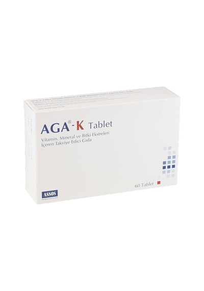 Aga-K Takviye Edici Gıda 60   Tablet
