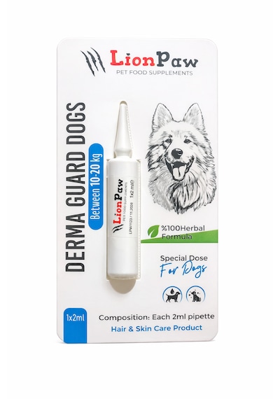 2'li Set Köpek 10-20 Kg İç Dış Parazit Bitkisel 1 Damla Ve 2 Tablet Seti