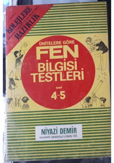 4-5.Sınıf Fen Bilgisi Testleri Niyazi Demir
