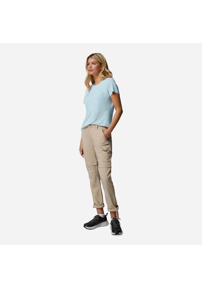 Columbia Zero Rules Light Ss Crew Kadın Kısa Kollu Tişört Al8532 Yeşil