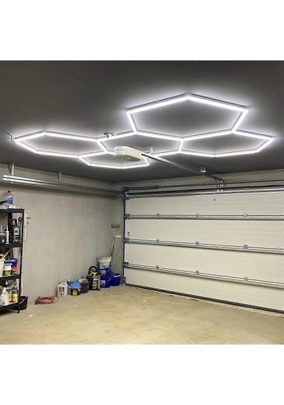 Ledx Al-rw7226 Altıgen Petek 240w Beyaz Led Armatür Garaj Dekoratif Aydınlatma