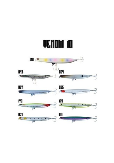Fujin Venom 10 10.5gr 10cm Maket Balık 095 Prism İvory