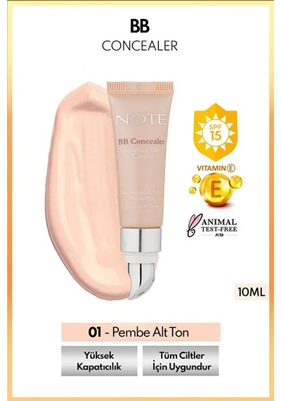 Concealer Spf 15+ Kapatıcı - 01 Açık Çok Renkli