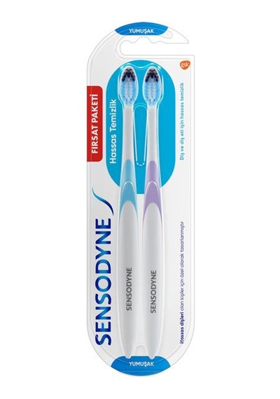 Sensodyne Hassas Bakım Yumuşak Diş Fırçası 1+1