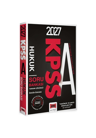 Yargı Yayınları 2027 Kpss A Grubu Tüm Kurum Sınavları İçin Hukuk Soru Bankası