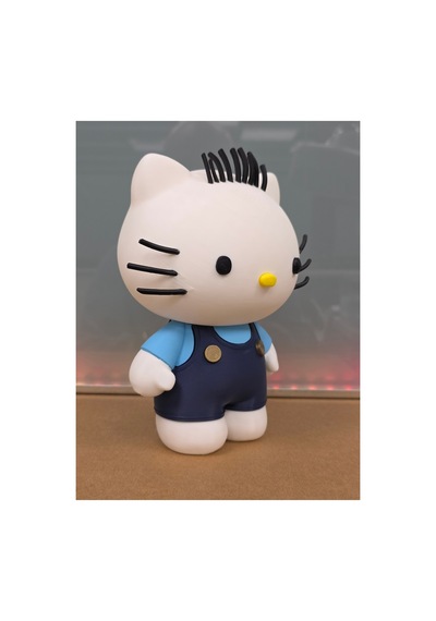 Hello Kıty Danıel Figür 20cm-3d Baskı-kolleksiyonluk Biblo