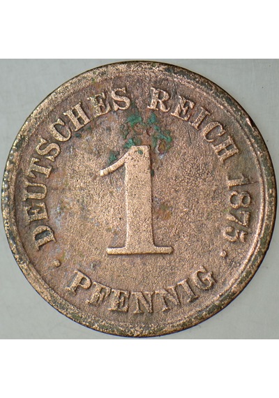 Almanya 1 Pfennıg 1875 D.