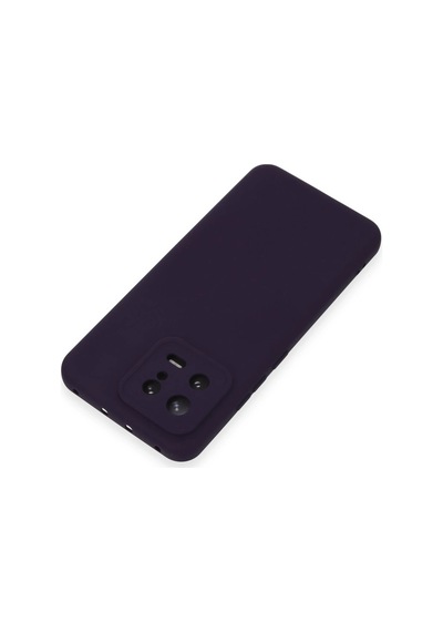 Newface Xiaomi Mi 13 Kılıf Nano İçi Kadife Silikon Lvsqvr - 47 - Mor