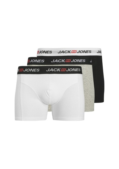 Jack & Jones Jaccorp Old Logo 3'lü Paket Boxer 12282733 Gri Jack & Jones Jaccorp Old Logo 3'lü Paket Boxer 12282733 Gri