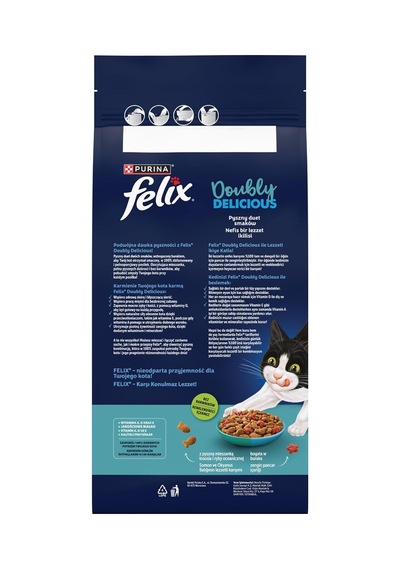 Doubly Delicious Yetişkin Kedi Maması Balıklı 2kg