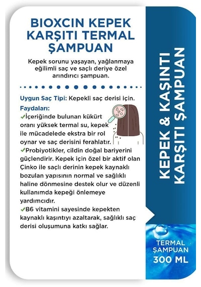 Aqua Thermal Kepek Karşıtı Şampuan