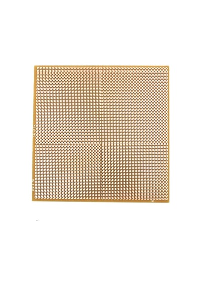12X12 Cm Delikli Bakır Plaket