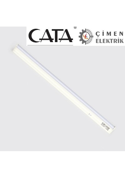 10 Adet Cata Ct 2467 10w Ledli T5 Bant Armatür 6400k Beyaz Işık Beyaz