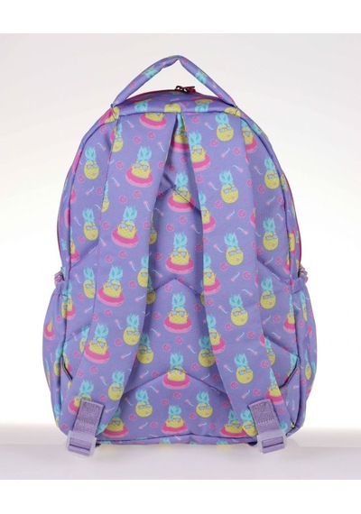 Kaukko Kids&Love Lila-Pembe Ananas Rugan İlkokul Sırt Çantası