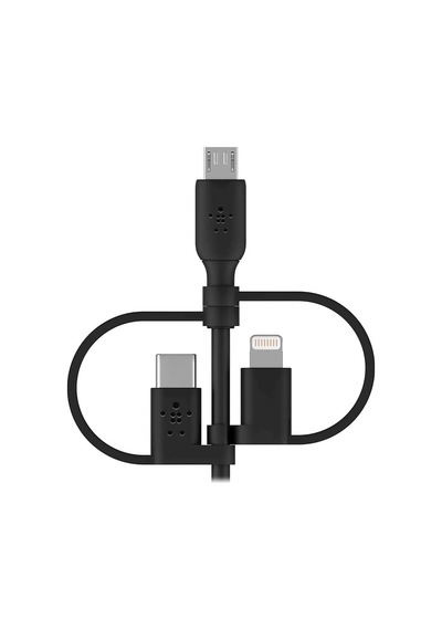 Belkin Evrensel Kablo 3'ü 1 Arada Usb-c, Lightning, Micro-usb Şa