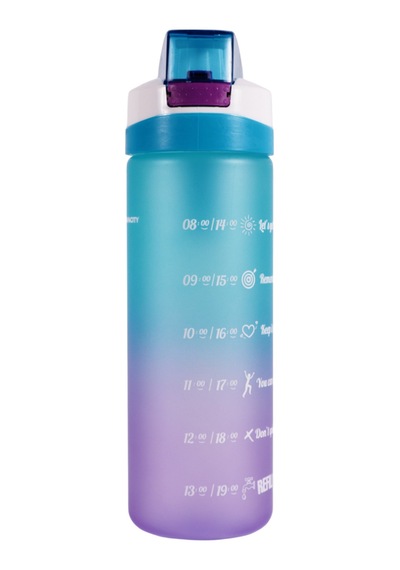 Herevin 161670-832 Motivasyon Desenli Matara 750 Ml Mor
