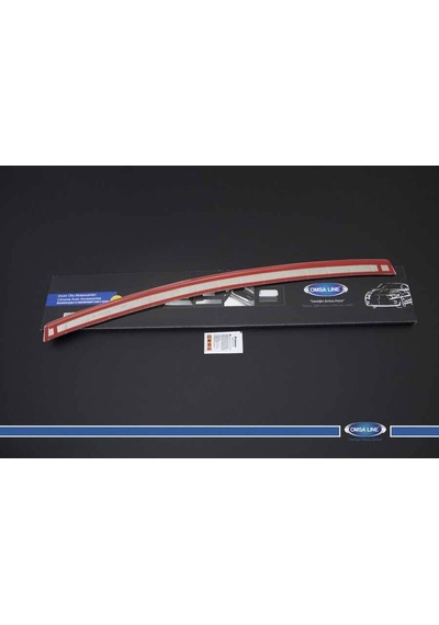 Skoda Octavia 2 Facelift Krom Arka Tampon Eşiği 2009-2013 Arası Skoda Octavia 2 Facelift Krom Arka Tampon Eşiği 2009-2013 Arası