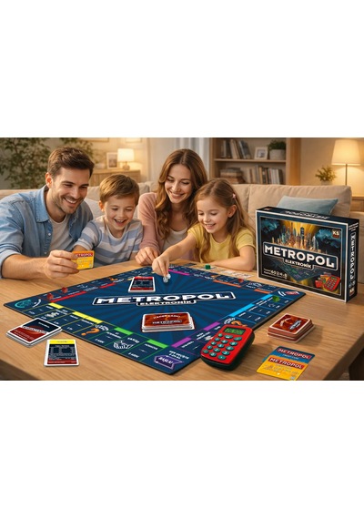 Ks Games Metropol Elektronik Emlak Ticaret Kutu Oyunu