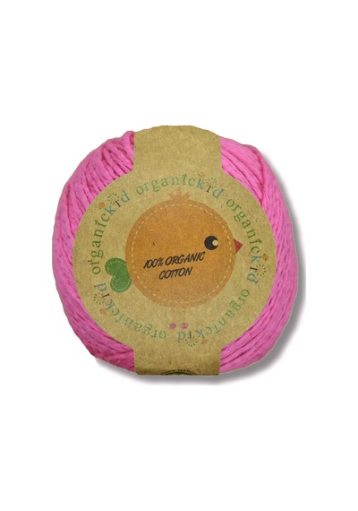 Organik Pamuk Amigurumi Punch 50 Gr El Örgü Ipi Aurora Pink Çok Renkli
