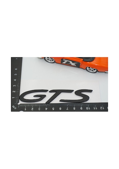 Gts Mat Siyah Bagaj Logo Arma Porsche İle Uyumlu