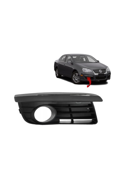 Vw Jetta Sağ Sis Kapağı Sisli Nikelajlı 2006-2011 1K0853666E