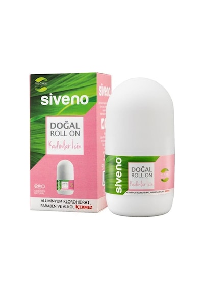 Siveno Doğal Kadın Roll-On Deodorant 50 ML