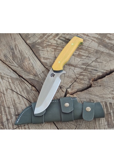 Av Bıçağı Avcı Bıçağı Kamp Bıçağı Doğa Bıçağı Bushcraft Hgpbp08 Kahverengi