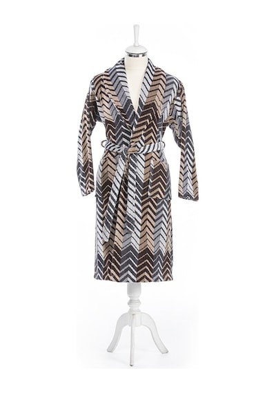 Özdilek Hawai Eclectic Kadife Şal Yaka Bornoz L Beden 334196 Kahverengi