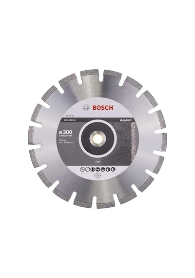 Bosch Standard Asfalt Kesme İçin Elmas Testere 300 mm - 2608602624