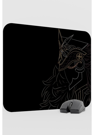 Capitano Genshin Impact Anime Oyuncu V1 - 48x40 Xl Gaming Mouse Pad Fare Altlığı