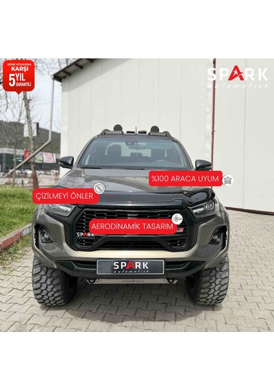 Toyota Hilux 2021- Yılı Ve Sonrası Uyumlu Kaput Rüzgarlığı 3mm