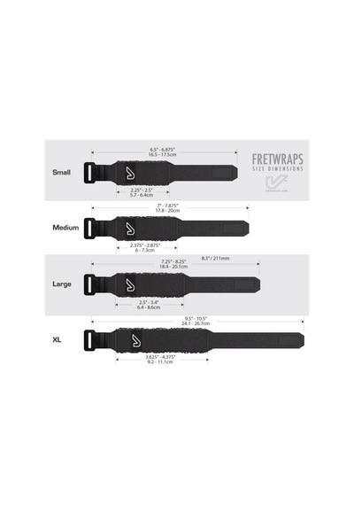 Gruv Gear Fretwrap - Turuncu - Medium