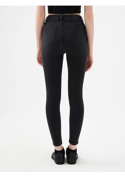 Loft Natalie Skinny Fit Antrasit Kadın Jean Pantolon Lf2037055 Antrasit