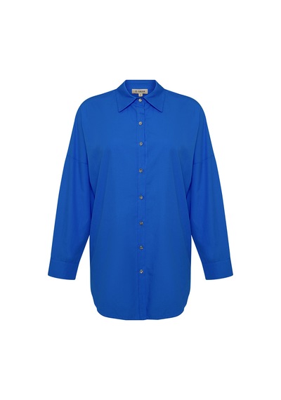 Aker Bs0002019111 Küçük Beden Bluz Bs0002019111 050 Saks Saks