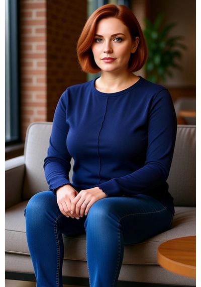Ersefa Stil Kadın Fitilli Bluz Crop Örme Fitted Kalıp Büyük Beden Lacivert