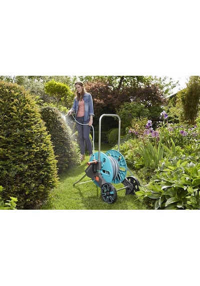 Gardena 18512-20 Hortum Arabası Seti Aquaroll M