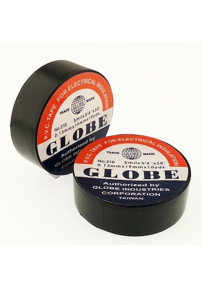 Globe 10 Adet Elektrik İzolasyon Bandı / İzole Bant 10'lu Paket Mavi N11.204