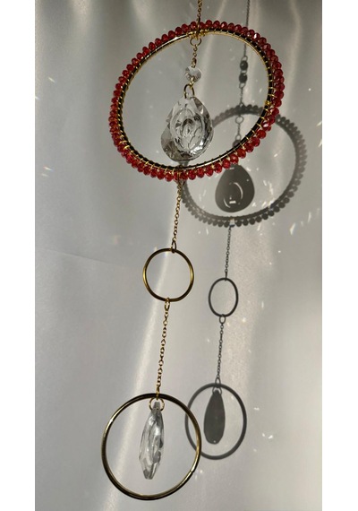 Lumiere Kristal Güneş Yakalayıcı , Kristal Dekor Kristal Obje Hediye , Crystal Suncatcher Tek Parça