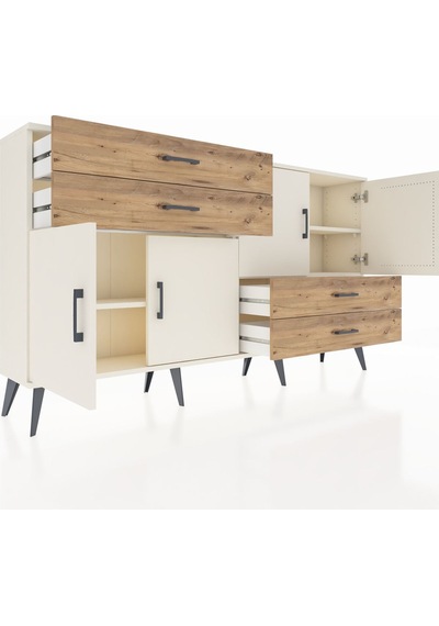 Arges Konsol 3 Raflı 4 Çekmeceli 4 Kapaklı 176x30x99 Aytaşı-aytaş Aytaşı-aytaşı/çam Arges Konsol 3 Raflı 4 Çekmeceli 4 Kapaklı 176x30x99 Aytaşı-aytaş Aytaşı-aytaşı/çam
