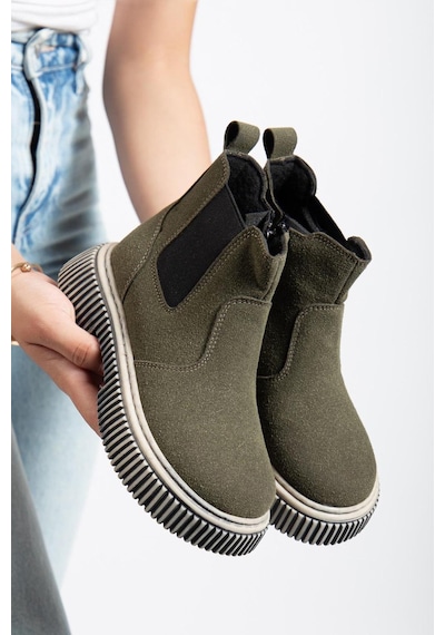 Tonny Black Kalın Tırtıklı Termo Taban Fermuarlı Lastikli Çocuk Unisex Haki Süet Chelsea Bot Tbgrf005 Haki Süet Tonny Black Kalın Tırtıklı Termo Taban Fermuarlı Lastikli Çocuk Unisex Haki Süet Chelsea Bot Tbgrf005 Haki Süet