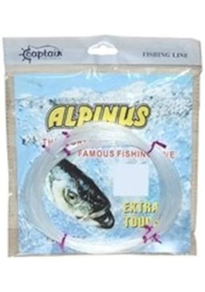 Captain Alpinus Poşet Misina 4X25 Bağlantılı 100Mt Beyaz 0.35 Mm