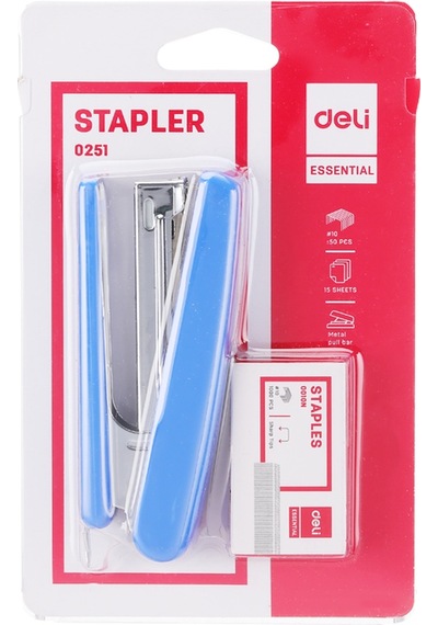 Deli E0251 Zımba Makinesi No:10+zımba Teli 10 Sayfa