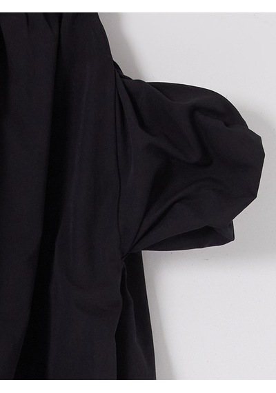 Lcw Modest Siyah Beli Lastikli Poplin Kloş Etek