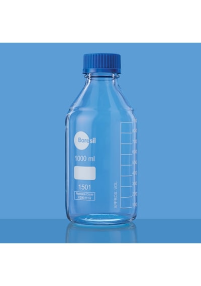 Cam Otoklav Şişe 250Ml Borosil-Contalı Vida Kapaklı-Yüksek Kalite