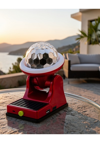Şarjlı Rgb Disco Işık Lambası Uczzdiskosolar-2 Diğer