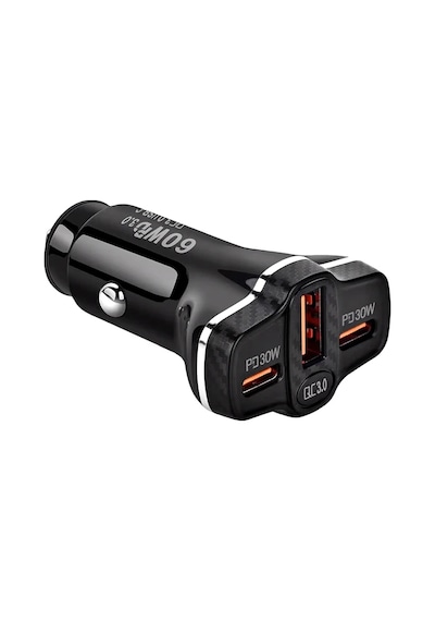 Ally Pd62 2xtype-c + Usb 78w Araç Çakmaklık Hızlı Şarj Aleti Araç Şarjı- 5775